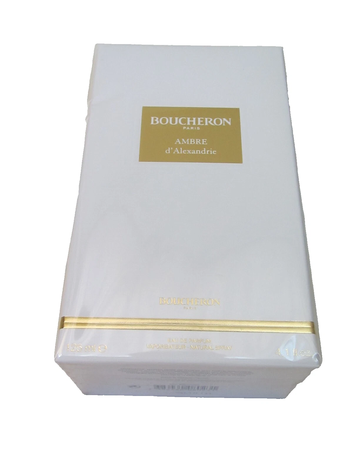 ambre d'alexandrie boucheron 125 ml eau de parfum spray new in sealed box
