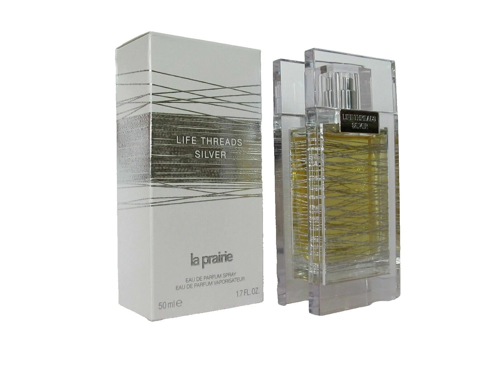 life threads silver la prairie 50 ml eau de parfum spray new in box !