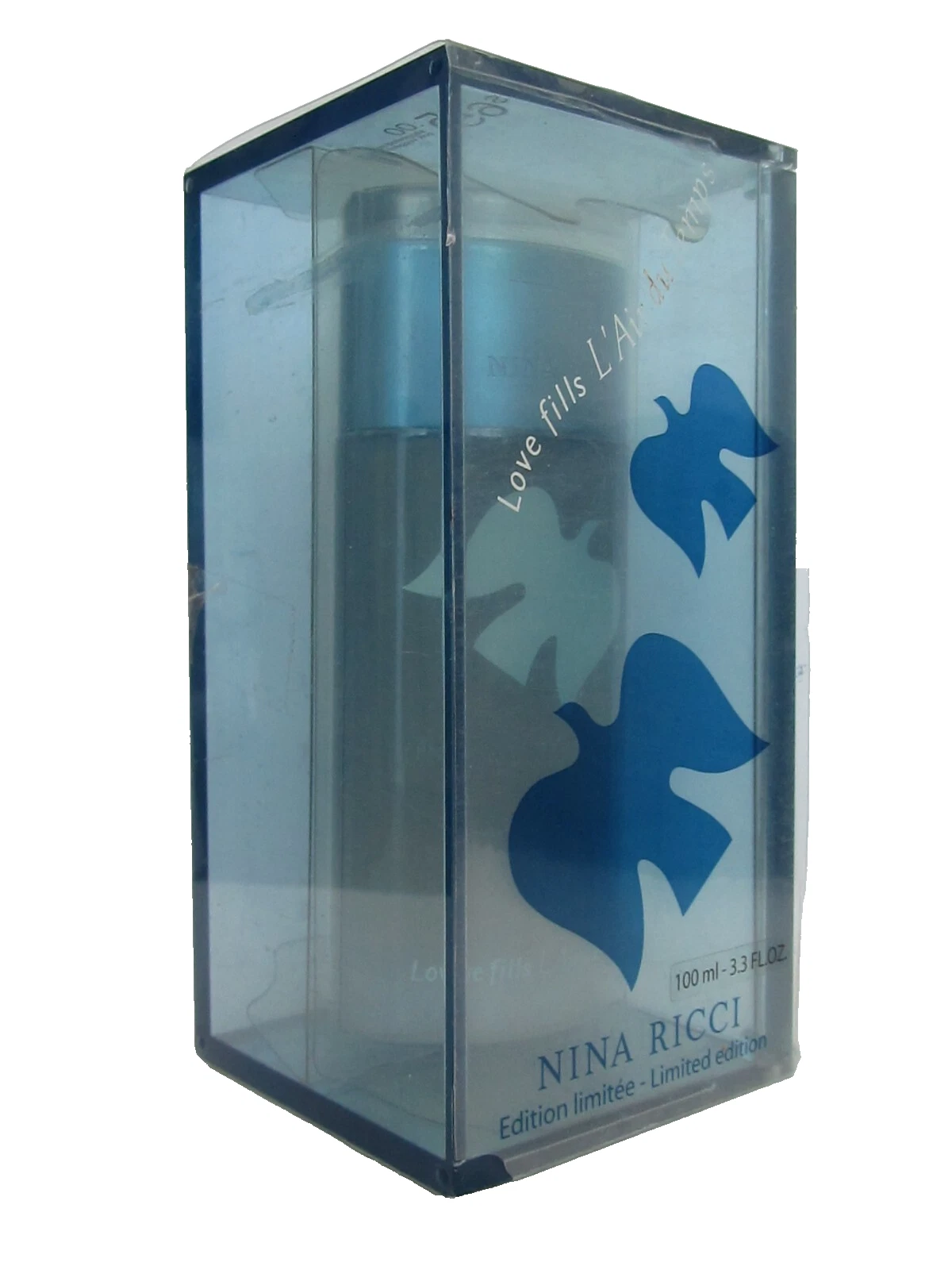 love fills l'air du temps nina ricci 100 ml eau de toilette spray new in box !