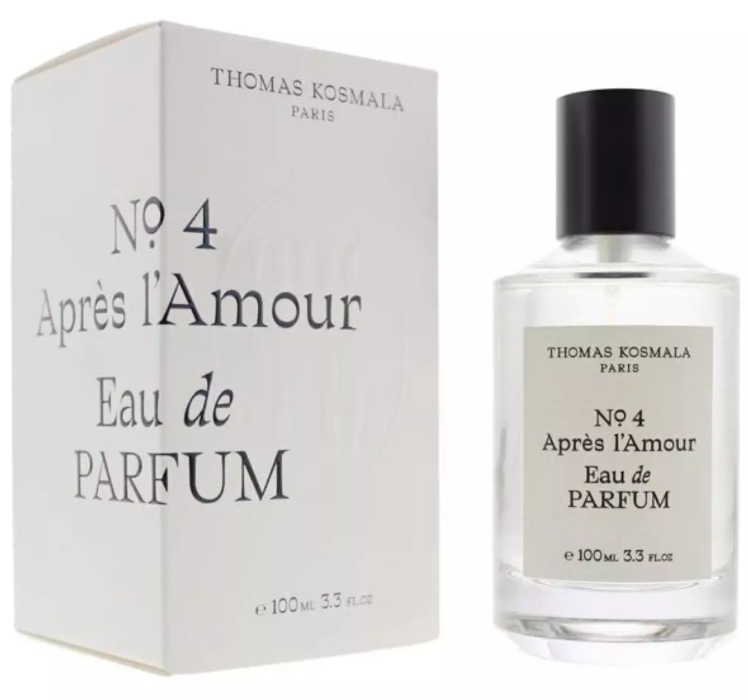 nọ 4 apres l'amour thomas kosmala 100 ml eau de parfum spray unboxed