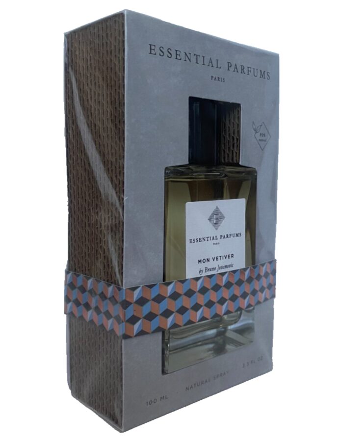 mon vetiver essential parfums 100 ml eau de parfum spray new in sealed box
