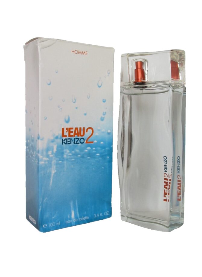 l'eau 2 kenzo pour homme 100 ml eau de toilette spray new in box !